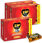 ZIP High Performance Firelighters for Open Fire Stoves BBQ & KasaBona Matches