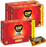 ZIP High Performance Firelighters for Open Fire Stoves BBQ & KasaBona Matches