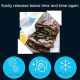 Chef Aid Non Stick Baking Tray Oven Sheets Roasting Cooking 30x21.5x1.5cm