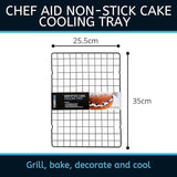 Non-Stick Cooling Tray Wire Rack Stand Cake Baking Cooking Biscuit Cookies