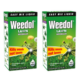 Weedol Fast Acting Lawn Weed killer Concentrate Weeds Patio Easy Mix 250ml - 2L