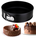 Cake Tin Round Non Stick Spring Form Loose Baking Bake Tray Pan Bakeware 20cm