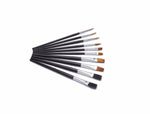 10x Harris Artists Paint Brushes Set Fine Paintwork Art Craft Hobbies Mixed Size