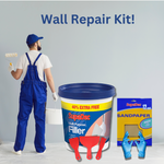 Wall Repair Putty Kit with Sandpaper Gloves Knife&Mixed Filler For Holes Cracks