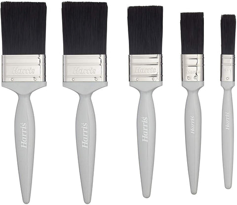 Harris Woodwork Gloss Essentials Decorating Professional Paint Brush Set 1,3,5