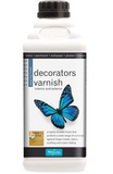 Polyvine Protective Decorators Quick Drying Varnish Dead Flat Finish 500ml