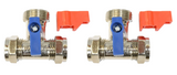 Securplumb CP 15mm x 15mm x 3/4 Inch BSP Washing Machine Tee Tap Valve