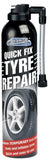 2 x Quick Fix Car Emergency Flat Inflate Tyre Puncture Repair Spray 300ml