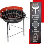 33cm Portable Round BBQ Fire Pit Outdoor Camping Barbecue Accessories Grill Mini