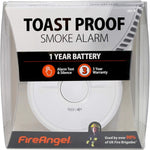 Fire Angel Smoke Optical Alarm White With 1 Year Sealed For Life Battery SB1-R
