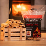 Kindling Fire Starting Wood Bags Net Kiln Dried Open Fires Stoves Pits Ovens