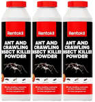 Rentokil Ant Killer Powder Indoor Outdoor Kill Cockroaches Beetles Insect 300g