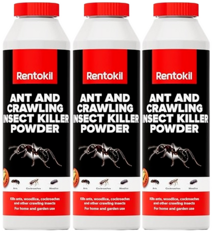 Rentokil Ant Killer Powder Indoor Outdoor Kill Cockroaches Beetles Insect 300g