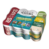 Naturo Wet Dog Food Adult Variety Pack Grain & Gluten Free Treat Cans 390g x 12