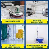 Flowchem Lemon Floor & Surface Cleaner For Multi Purpose  Break Down Dirt Grease