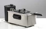 Daewoo 3L Stainless Steel Deep Fat Fryer Non-Stick Oil Tank Window Lid 2000W