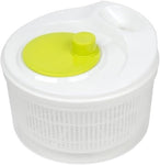 Salad Spinner Vegetable Veg Leaf Dryer Drainer Colander Plastic Bowl 3L