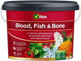 Vitax Blood Fish And Bone Fertiser For Strong Growth New Food Feed 1.2kg - 10kg