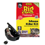 Big Cheese Mouse Killer Kit Fast Acting Highly Palatable Bait Rodent 6/15 Sachet