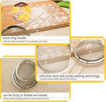 24cm Sieve Kitchen Fine Mesh Strainer Dusting Icing Sugar Cake Decoration Flour