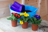 Gorilla Tub Trug Flexible Storage Carrying Bucket Feeding Water Garden Purple