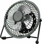 Mini Usb Desk Fan Small Quiet Personal Cooler Portable Table Fan Metal Size 4"