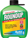 Roundup Weed Killer Fast Action Kills Root Concentrate Spray or Bottle Refill