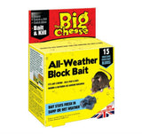 FAST KILL RAT AND MOUSE BAIT BLOCKS MICE KILLER POISON WEATHERPROOF KILLS 1 FEED