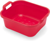 Addis Washing Up Bowl With 2 Handles Large Rectangular Dish Plastic 10L