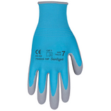 Gardening Gloves Safety Protective Garden Work Latex Coated Ladies Men ONE SIZE