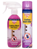 Zero In Clothes Moth Killer Surface Treatment Spray Solvent Free 300ml Or 500ml