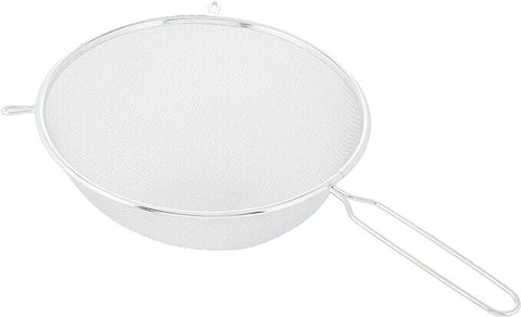 24cm Sieve Kitchen Fine Mesh Strainer Dusting Icing Sugar Cake Decoration Flour