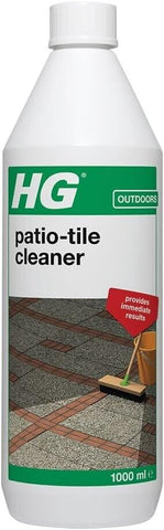 HG Patio Tile Cleaner Concentrated Path Concrete Paving Stone Slab Cleanser 1L