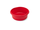 Round Washing Up Bowl Sink Basin With Raised Feet Water Flow Plastic Bowl 7.7L