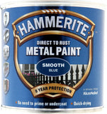 Hammerite Metal Paint Smooth Hammered Satin Direct To Rust All Colours 250ml