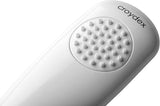 Croydex Removeable Push-Fit Secura Bath & Basin Shower Set Tap Connector White