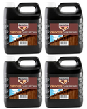 Bartoline Creocote Oil Based Timber Treatment Dark Brown Creosote 4L Multi Packs