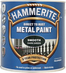 Hammerite Metal Paint Smooth Hammered Satin Direct To Rust All Colours 250ml