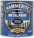 Hammerite Metal Paint Smooth Hammered Satin Direct To Rust All Colours 250ml