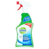 Dettol Mould And Mildew Remover Spray Contains Active Bleach 750ml