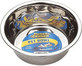 Anti Slip Dog Puppy Pet Cat Feeding Bowl Stainless Steel Food Water Dish 1.2L