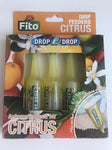 Fito Automatic Drip Feeder for Citrus Plants Feed Food Fertiliser - 5x 32ml