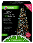 Premier Multi-Action TreeBrights Christmas Tree Lights LED With Timer