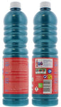 3 x Asevi Concentrated Floor and Multi Purpose Cleaner Cian 1 Litre