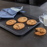 I-Bake Non Stick Baking, Chip Oven Tray For Bake Grill Reheat Roast 384x268x16mm