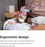 New Baby Manual Hand Breast Pump Mute Infant Breastfeeding Feeding Suction Tool
