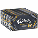Kleenex Extra Large 90 Facial Tissue Box 2 Ply Strong Gentle Soft 3 - 24 pk