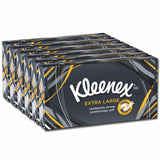 Kleenex Extra Large 90 Facial Tissue Box 2 Ply Strong Gentle Soft 3 - 24 pk