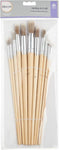 11x Harris Artist Craft Paint Brushes Set Fine Paintwork Hobbies Model Making