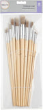 11x Harris Artist Craft Paint Brushes Set Fine Paintwork Hobbies Model Making